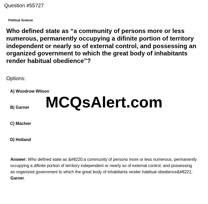 Question Screenshot