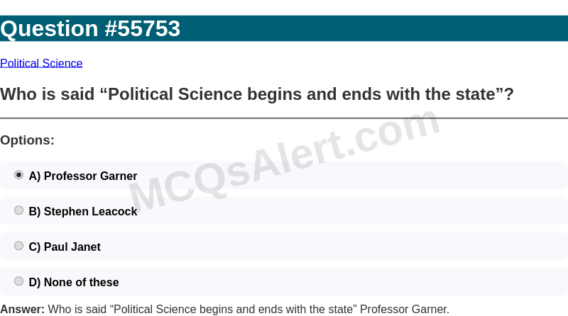 Question Screenshot