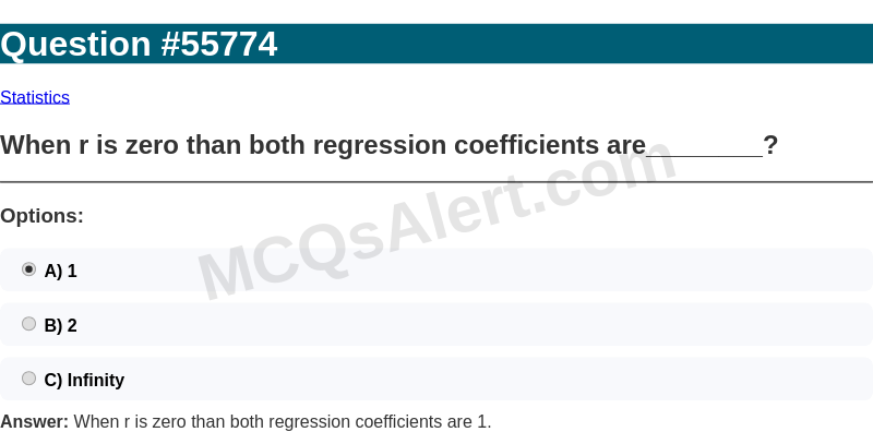 Question Screenshot
