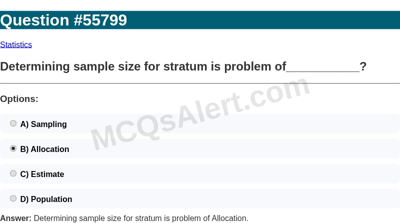 Question Screenshot