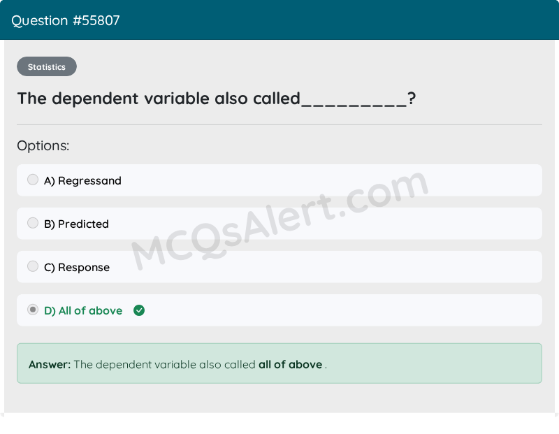 Question Screenshot
