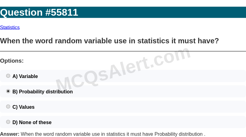 Question Screenshot
