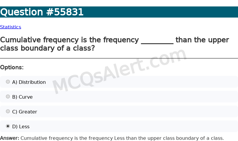 Question Screenshot