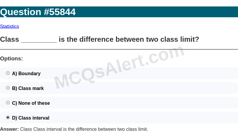 Question Screenshot
