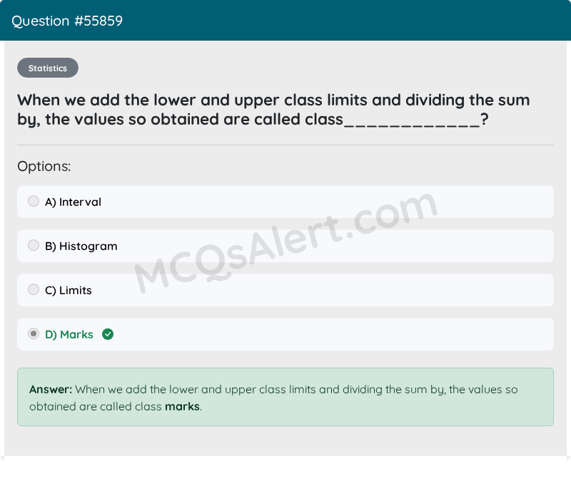 Question Screenshot