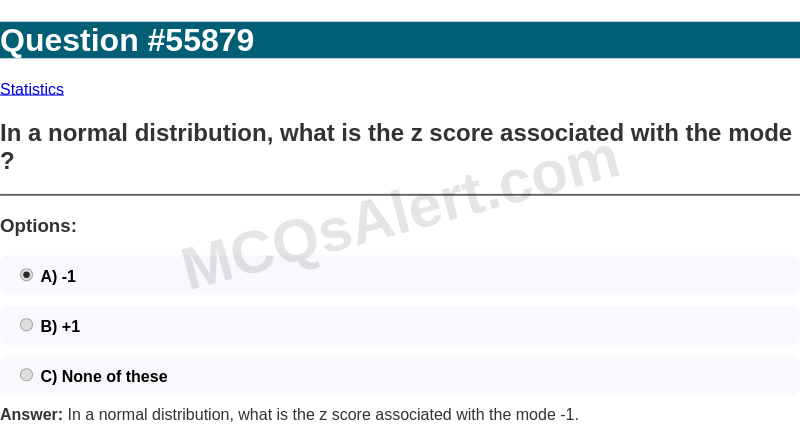 Question Screenshot
