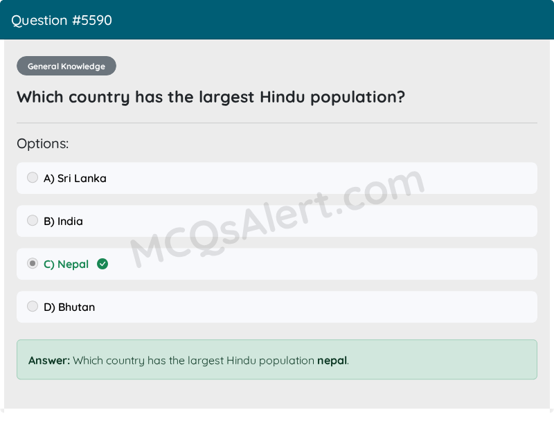 Question Screenshot