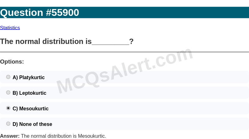 Question Screenshot