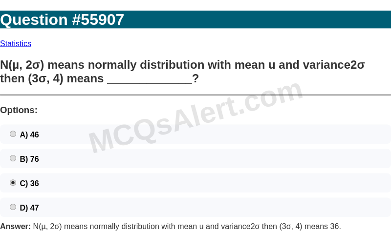 Question Screenshot