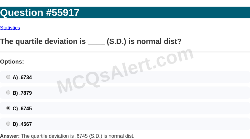 Question Screenshot