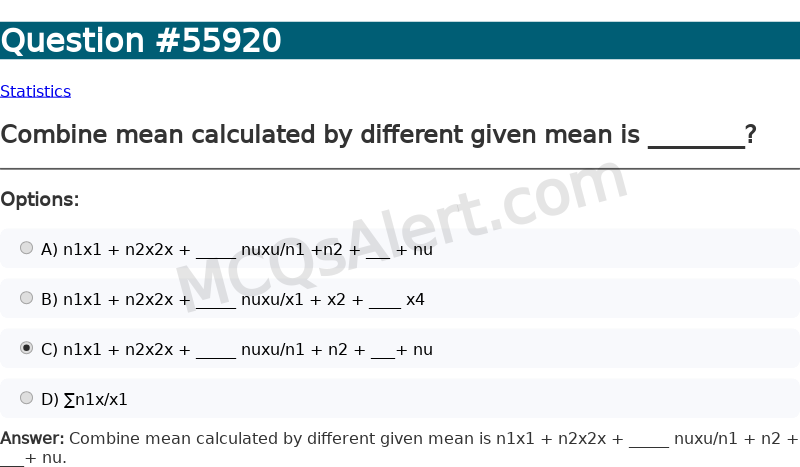 Question Screenshot