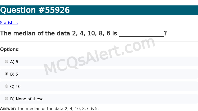 Question Screenshot