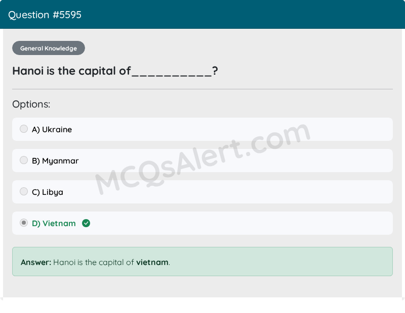 Question Screenshot