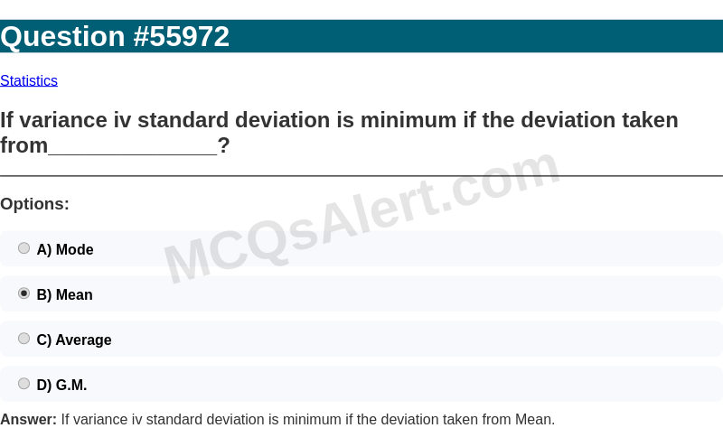Question Screenshot