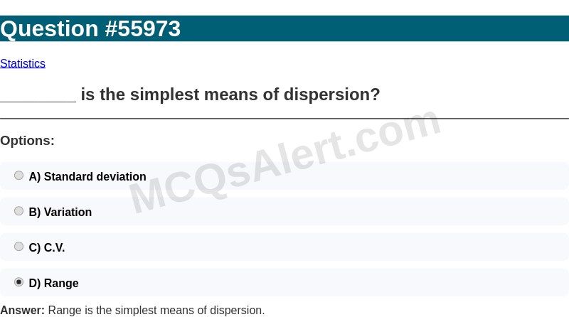 Question Screenshot
