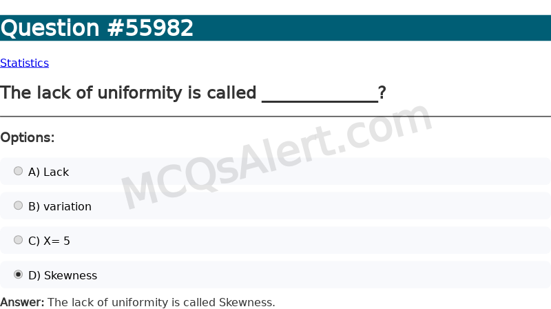 Question Screenshot