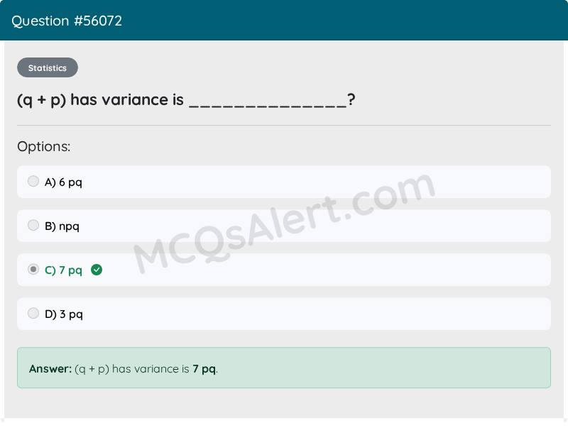 Question Screenshot