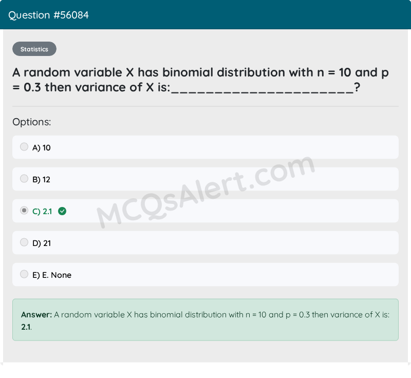Question Screenshot