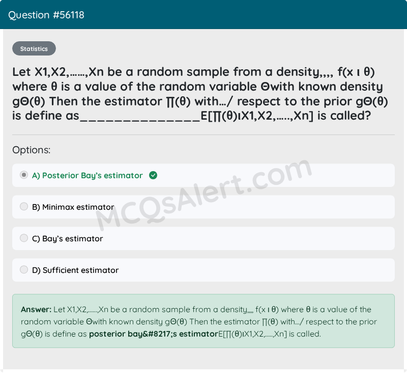 Question Screenshot