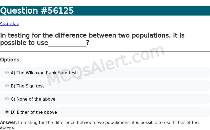 Question Screenshot
