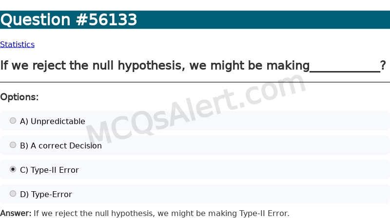 Question Screenshot