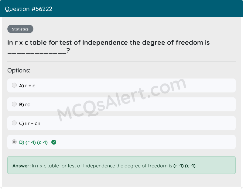 Question Screenshot