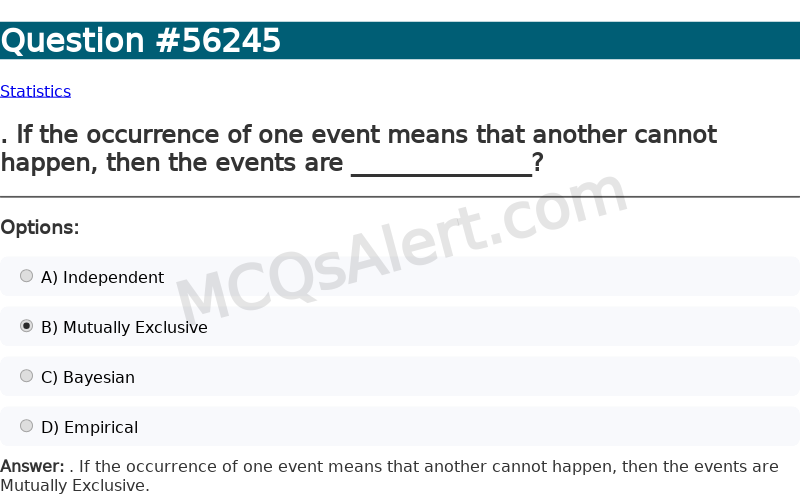 Question Screenshot