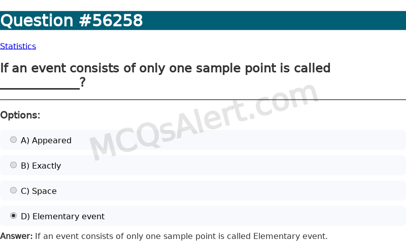 Question Screenshot