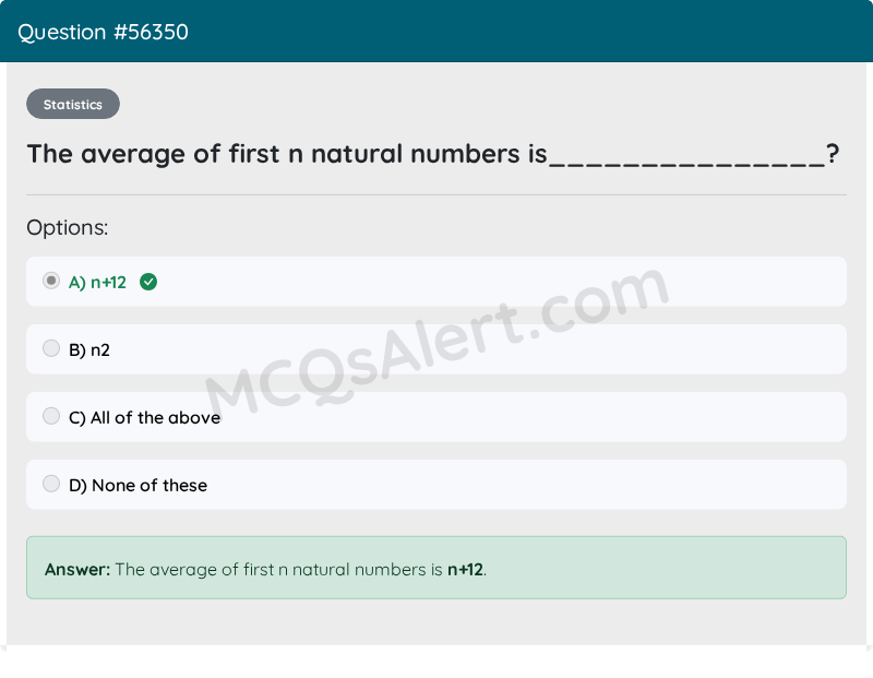 Question Screenshot