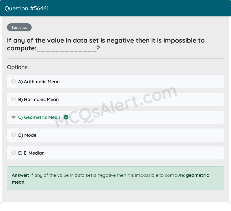 Question Screenshot
