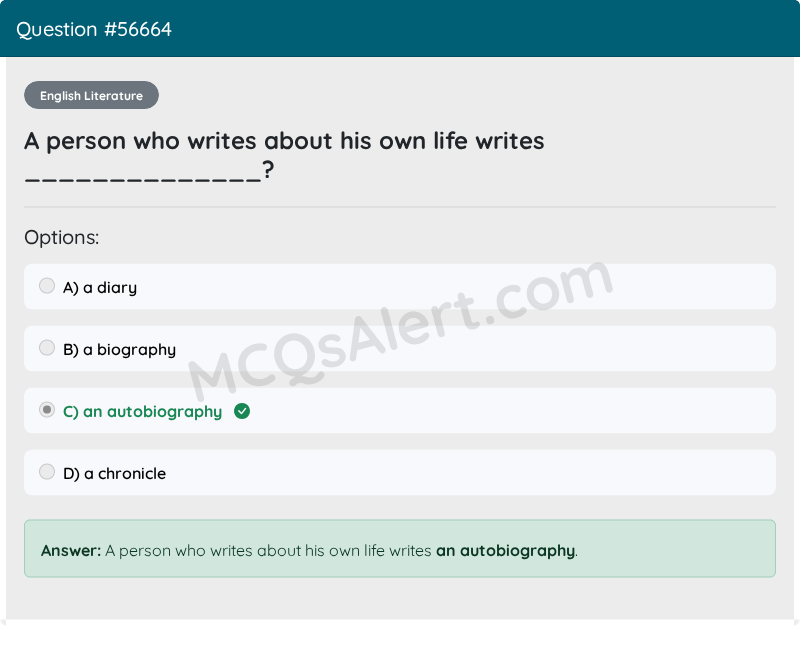 Question Screenshot