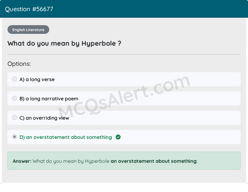 Question Screenshot