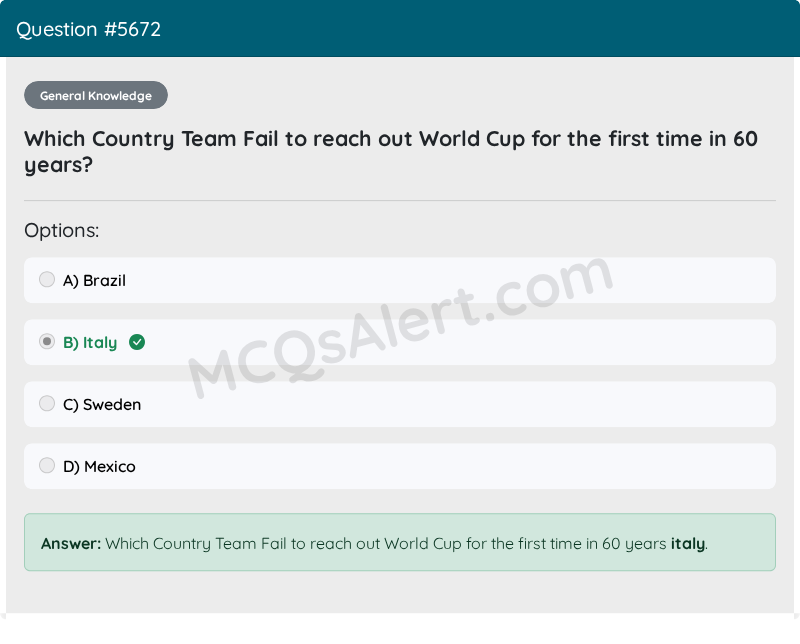 Question Screenshot