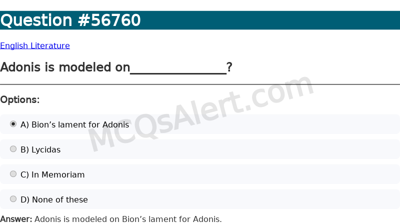 Question Screenshot
