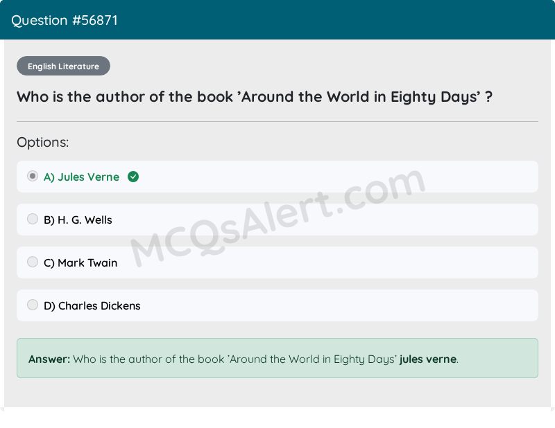 Question Screenshot
