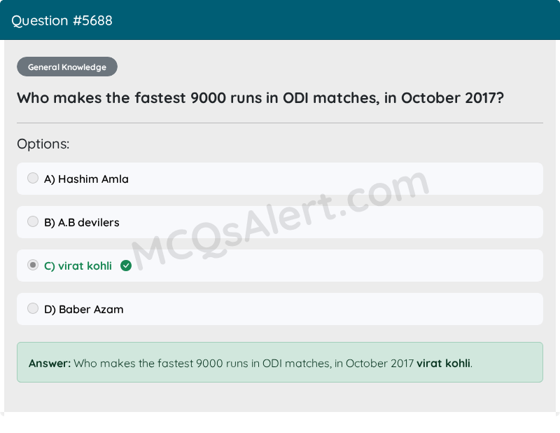 Question Screenshot