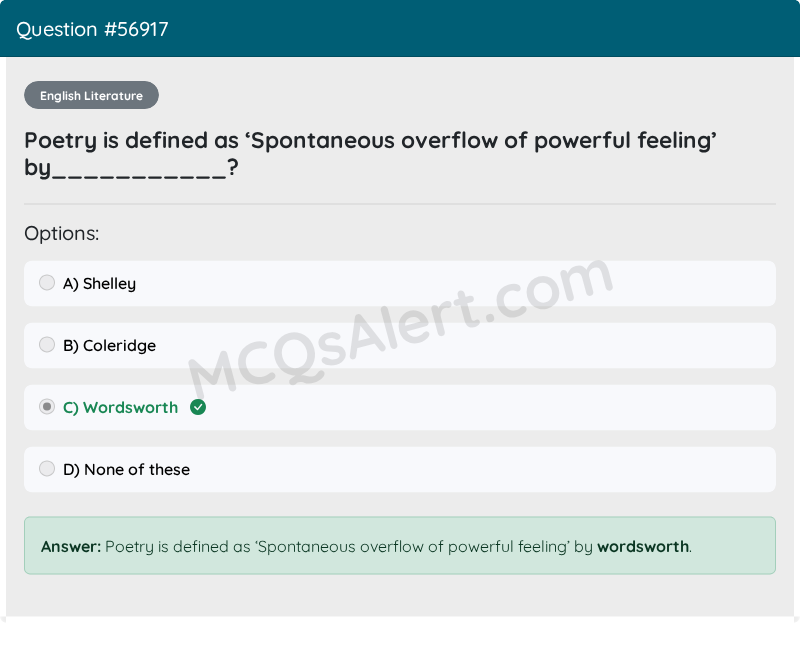 Question Screenshot