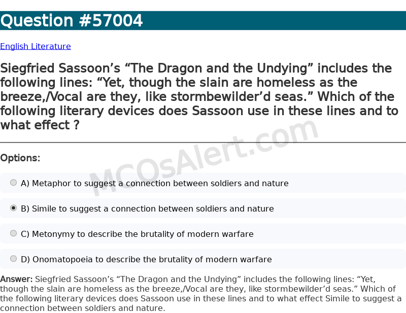 Question Screenshot