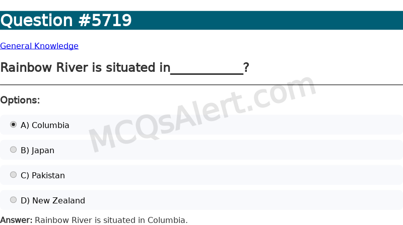 Question Screenshot