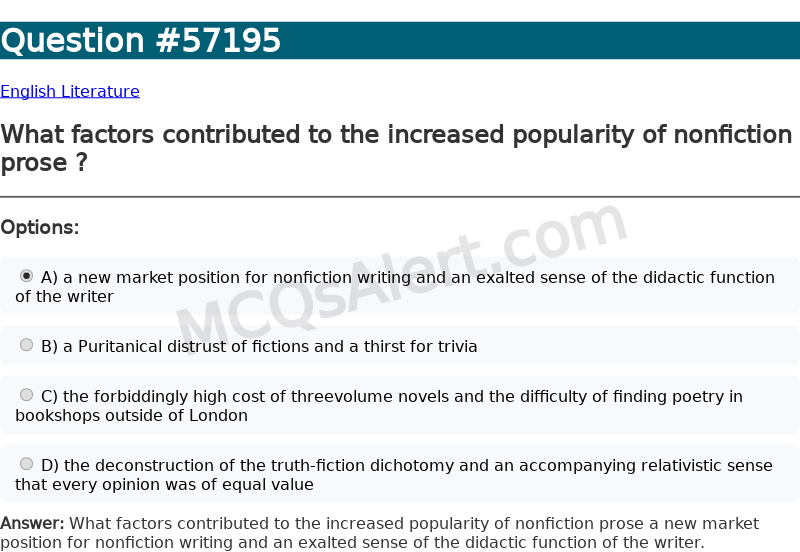 Question Screenshot