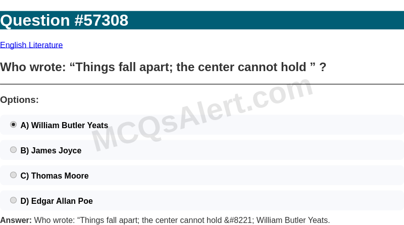Question Screenshot