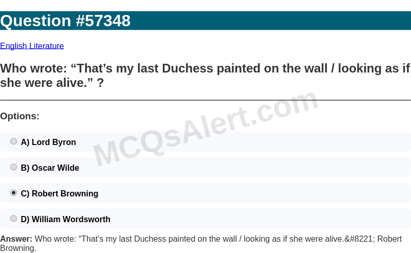 Question Screenshot