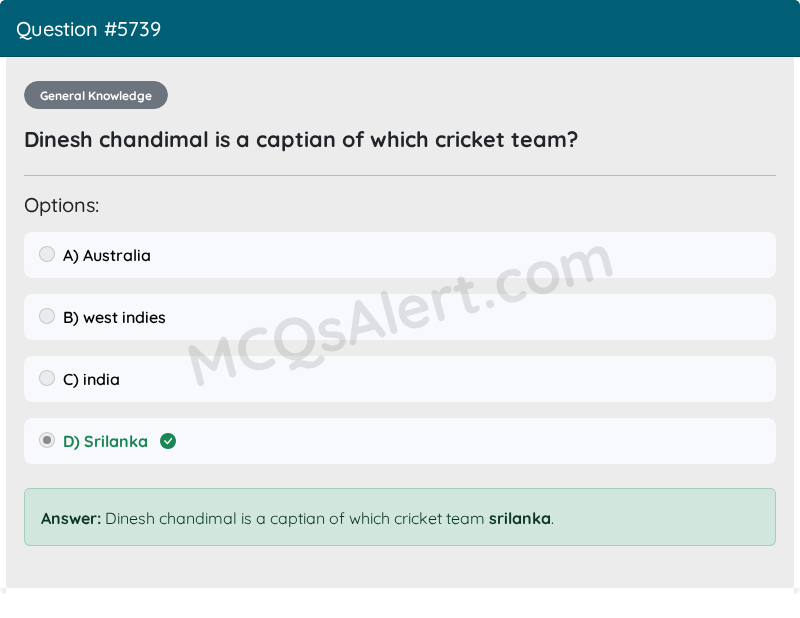 Question Screenshot