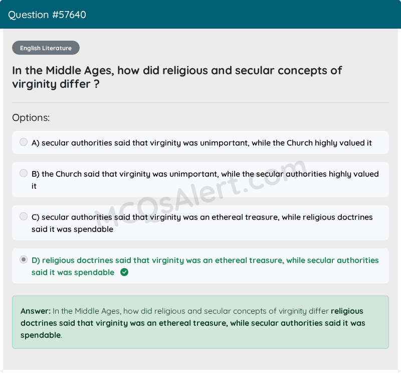 Question Screenshot