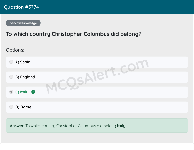 Question Screenshot