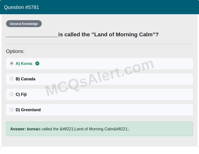 Question Screenshot