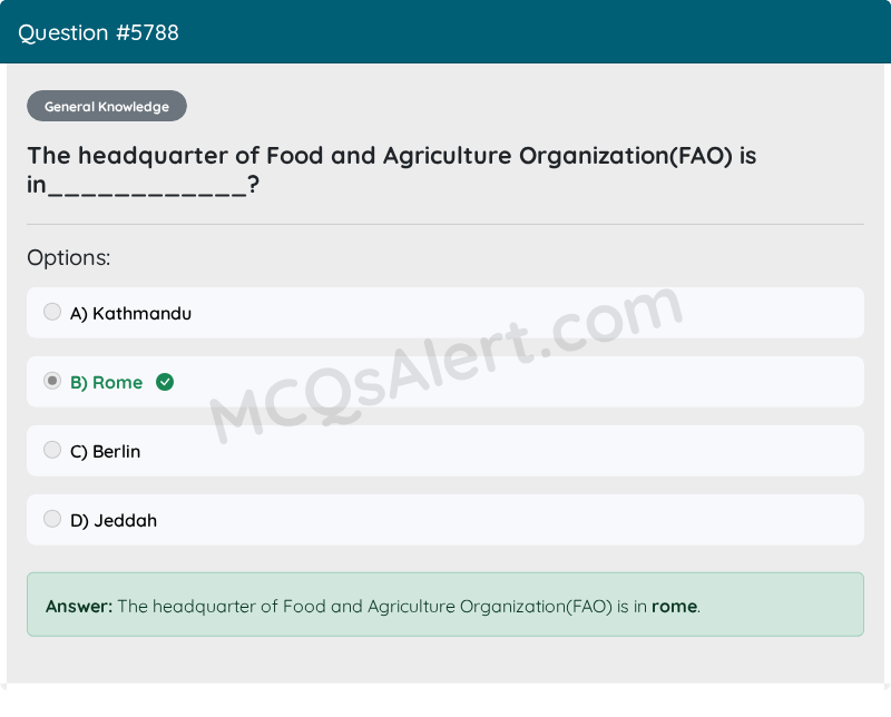 Question Screenshot