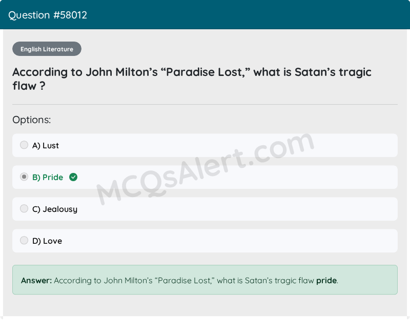 Question Screenshot