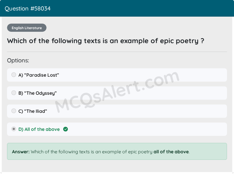 Question Screenshot