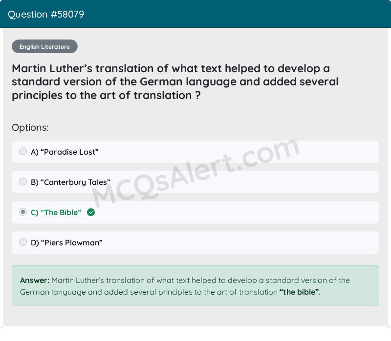 Question Screenshot